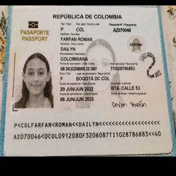 Colombian Passport Date Edit