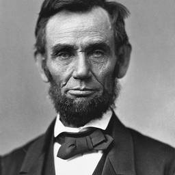 Before - Lincoln Franklin Portrait Mashup