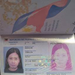 Antes - Edición de Año de Nacimiento en Pasaporte