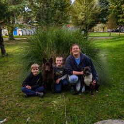 Nachher - Familienfoto-Gruppierungsbearbeitung