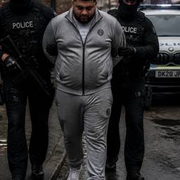 Nachher - Raue urbane Arrestszene