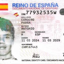 Spanish DNI Year Change