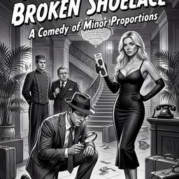1940s Noir Comedy Poster