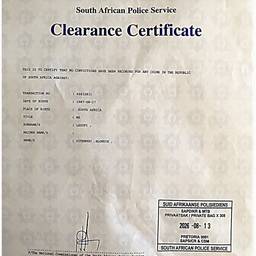 Clearance Certificate Date Edit