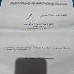 Medical Note Date Change