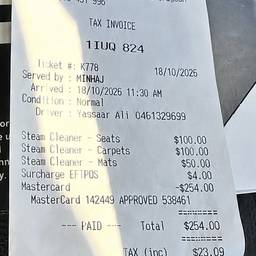 Edit Tax Invoice Details