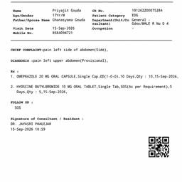Edit Medical Prescription Document