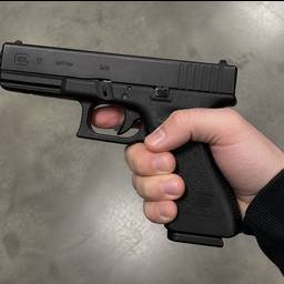 Glock 17 Hand Photo