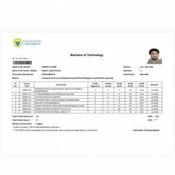 Antes - Edición de acta de notas universitarias
