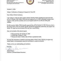 Change Dates On Official Letter AI - Free Online Tool | ImageGPT