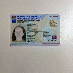 Italian ID Card Date Edit