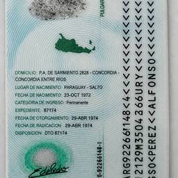 Paraguayan DNI Card Edit