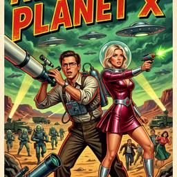 After - Retro Sci-Fi Movie Poster