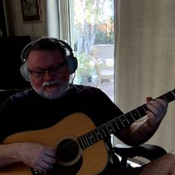 Man Holding Guitar Edit