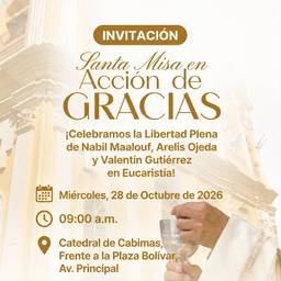 After - Church Mass Invitation Flyer