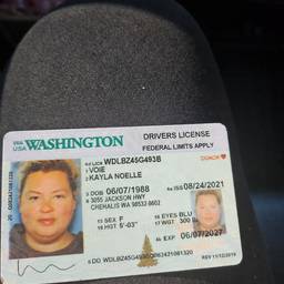 Driver's License Text Edit