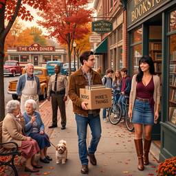 Small Town Romance Poster