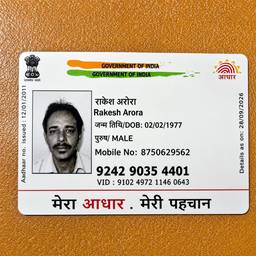 Aadhaar Card Enhancement