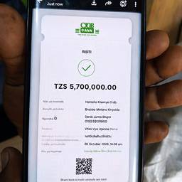 Mobile Money Receipt Edit