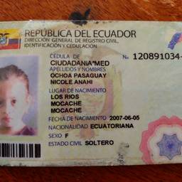 Ecuadorian ID Birthdate Edit