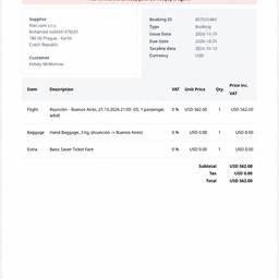 Invoice Price Edit