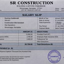 Salary Slip Date Edit