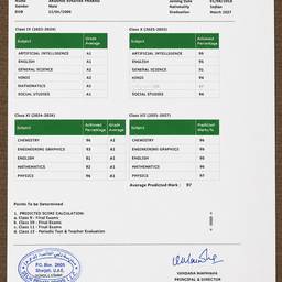 Crease-Free Transcript Scan