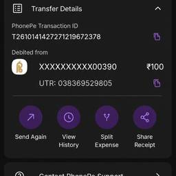 PhonePe Payment Date Edit