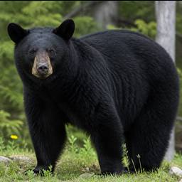 Black Bear in the Wild