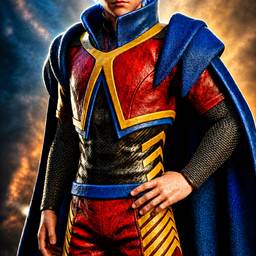 After - HDR Superhero Portrait