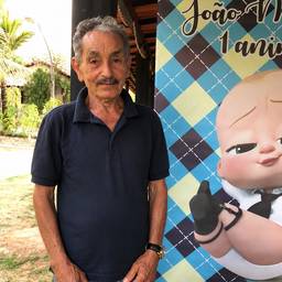 Elderly Man Memorial Portrait