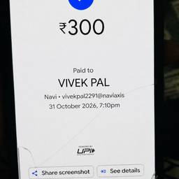 UPI Payment Time Edit