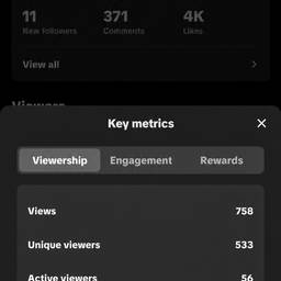Edit TikTok Analytics Screenshot