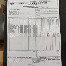 Pharma Document Date Edit