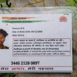Aadhaar DOB Year Edit