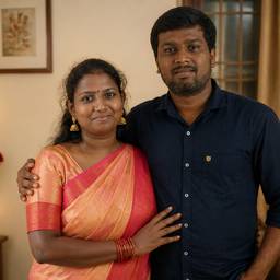 After - Couple Photo Merge