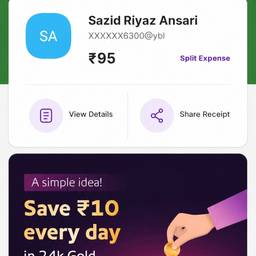 Payment Screenshot Amount Edit