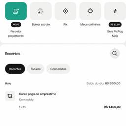 Depois - Edição de Extrato Bancário