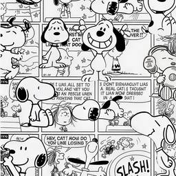 Upscale Comic Strip
