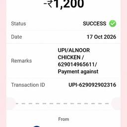 Edit UPI Payment Amount