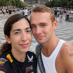 Couple Together in Prague