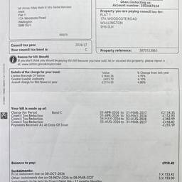 Vorher - Namen auf Rechnung Bearbeiten