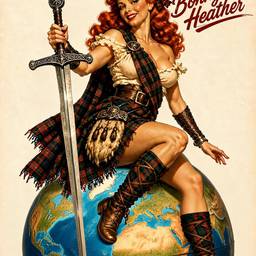 Fantasy Warrior Globe Edit