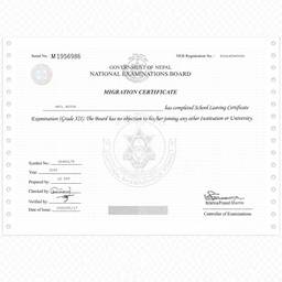 Después - Enderezar Documento de Certificado