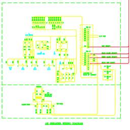 Antes - Diagrama de fiação com nitidez melhorada
