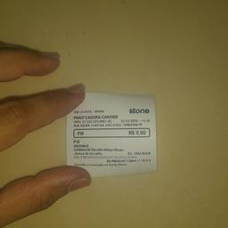 Avant - Modification du montant du reçu PIX