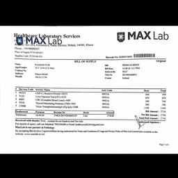After - Lab Report Document Edit