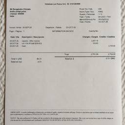 Change Date on Invoice