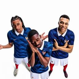 Antes - Intercambio de Caras en Equipo de Fútbol