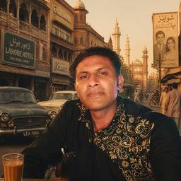 1980s Lahore Vintage Portrait